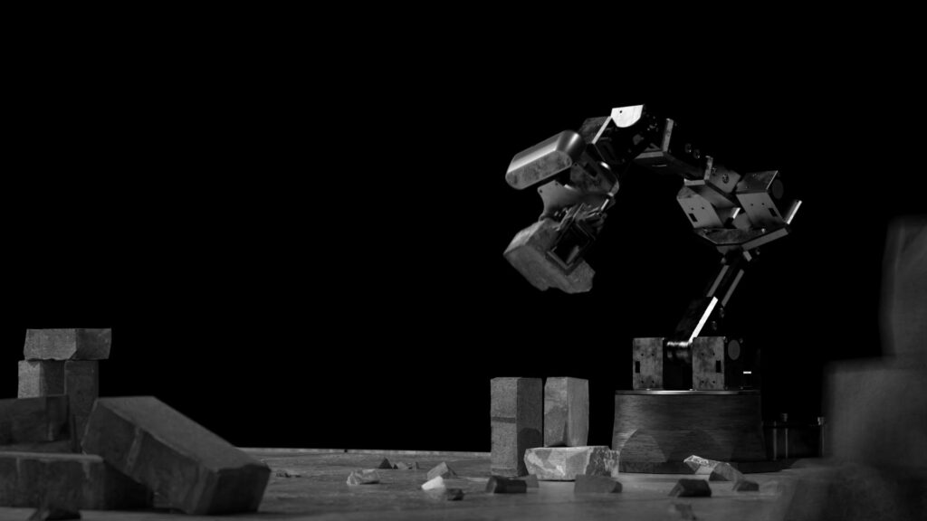 photo d'une machine robot